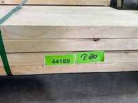 Vuren plank geschaafd 600x28,5x3,8 cm (5x) - afbeelding 5 van  5