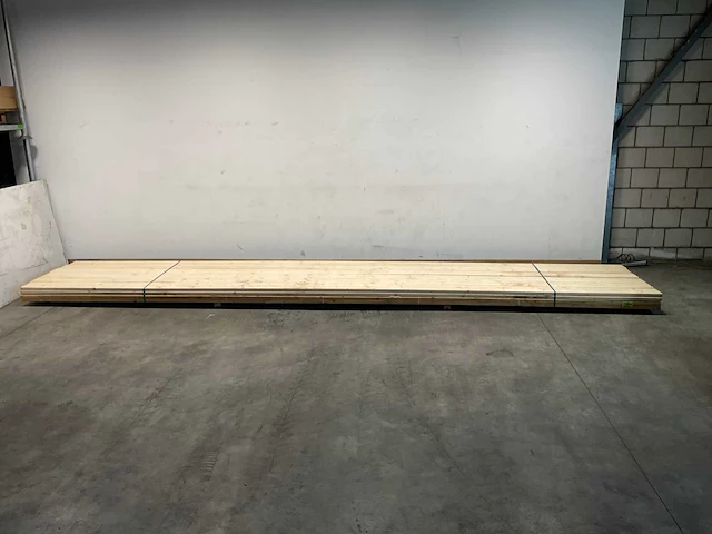 Vuren plank geschaafd 650x18,4x3,8 cm (23x) - afbeelding 2 van  7