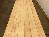 Vuren plank geschaafd 650x18,4x3,8 cm (23x) - afbeelding 3 van  7