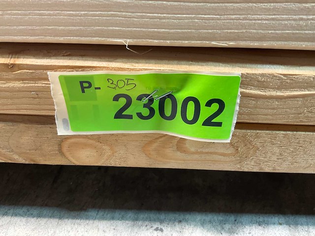 Vuren plank geschaafd 650x18,4x3,8 cm (23x) - afbeelding 7 van  7