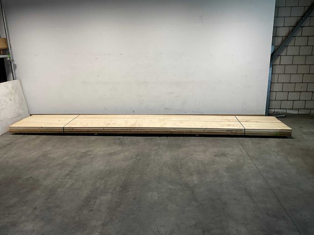 Vuren plank geschaafd 650x18,4x3,8 cm (23x) - afbeelding 2 van  7