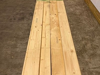 Vuren plank geschaafd 690x14x3,8 cm (10x) - afbeelding 5 van  8
