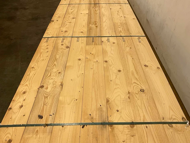 Vuren plank geschaafd 690x17x3,8 cm (25x) - afbeelding 3 van  7