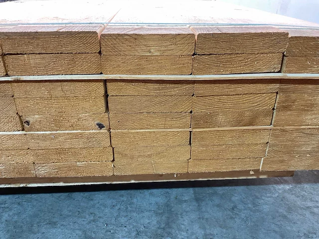 Vuren plank geschaafd 690x17x3,8 cm (25x) - afbeelding 5 van  7