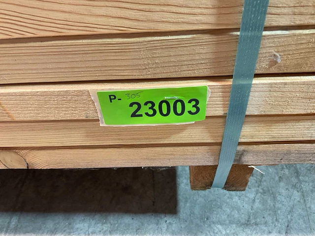Vuren plank geschaafd 690x17x3,8 cm (25x) - afbeelding 7 van  7