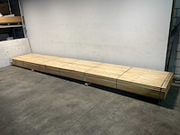 Vuren plank geschaafd 690x17x3,8 cm (29x) - afbeelding 1 van  7