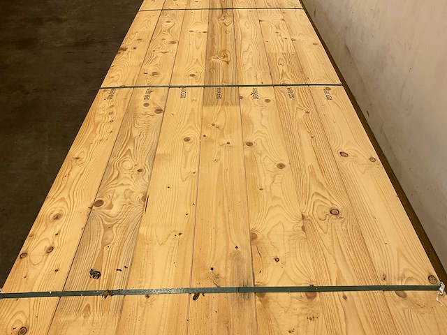 Vuren plank geschaafd 690x17x3,8 cm (29x) - afbeelding 3 van  7