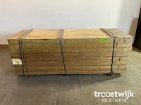 Vuren plank geschaafd en geïmpregneerd 270x15x2,2 cm - afbeelding 1 van  7