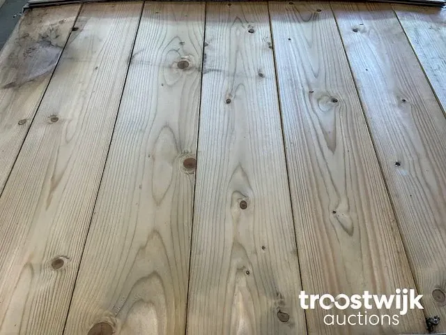 Vuren plank geschaafd en geïmpregneerd 270x15x2,2 cm - afbeelding 5 van  7