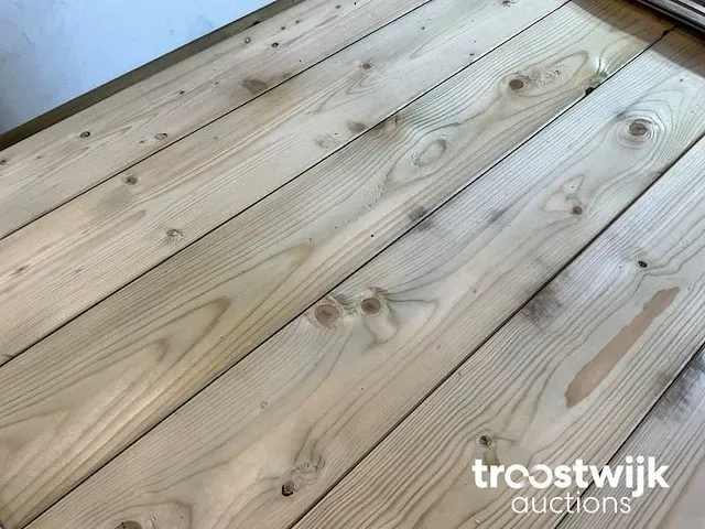 Vuren plank geschaafd en geïmpregneerd 270x15x2,2 cm - afbeelding 6 van  7