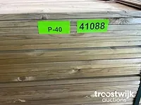 Vuren plank geschaafd en geïmpregneerd 270x15x2,2 cm - afbeelding 7 van  7