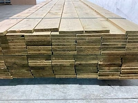 Vuren plank geschaafd geïmpregneerd 390x15x2,2 cm (75x) - afbeelding 6 van  6