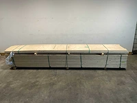 Vuren plank geschaafd met mes- en groef 450x17x1,8 cm (100x) - afbeelding 2 van  7
