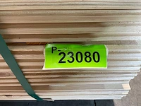 Vuren plank geschaafd met mes- en groef 450x17x1,8 cm (100x) - afbeelding 7 van  7