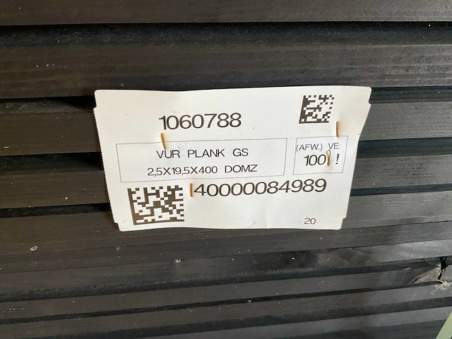 Vuren plank geschaafd zwart geïmpregneerd 400x19,5x2,5 cm (14x) - afbeelding 6 van  7