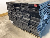 Vuren plank geschaafd zwart geïmpregneerd 400x19,5x2,5 cm (44x) - afbeelding 5 van  7
