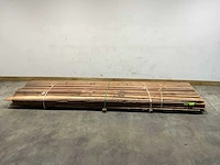 Vuren plank halfhout 400x14,5x1,8 cm (75x) - afbeelding 1 van  5