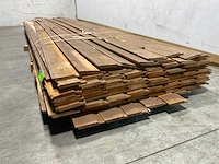 Vuren plank halfhout 400x14,5x1,8 cm (75x) - afbeelding 4 van  5