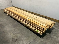 Vuren plank mes- en groef 420x12x1,8 cm (118x) - afbeelding 1 van  7