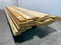 Vuren plank mes- en groef 420x12x1,8 cm (118x) - afbeelding 5 van  7