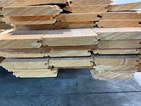 Vuren plank mes- en groef 420x12x1,8 cm (118x) - afbeelding 6 van  7