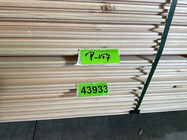 Vuren plank mes -en groef 450x12x2 cm (92x) - afbeelding 7 van  7