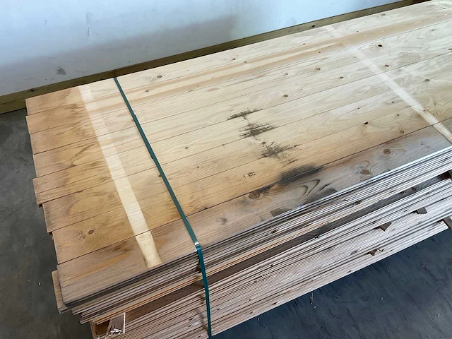 Vuren plank mes en groef 270x12x1.8 cm (50x) - afbeelding 6 van  9