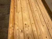 Vuren plank mes en groef 420x10x2,2 cm (81x) - afbeelding 4 van  6