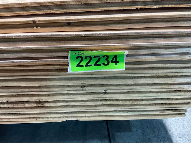 Vuren plank mes en groef 420x10x2,2 cm (81x) - afbeelding 6 van  6