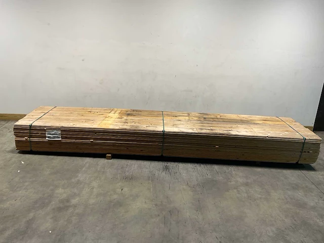 Vuren plank mes en groef 450x15x2,2 cm (104x) - afbeelding 2 van  6