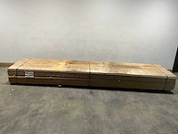 Vuren plank mes en groef 450x15x2,2 cm (104x) - afbeelding 2 van  6
