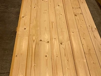 Vuren plank mes en groef 510x12,5x2,2 cm (55x) - afbeelding 4 van  5