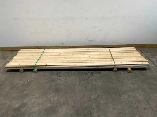 Vuren plank met mes- en groef 360x11x1,8 cm (47x) - afbeelding 2 van  7