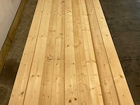 Vuren plank met mes- en groef 360x11x1,8 cm (47x) - afbeelding 3 van  7