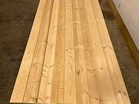 Vuren plank met mes- en groef 360x11x1,8 cm (47x) - afbeelding 4 van  7