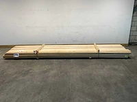 Vuren plank met mes- en groef 480x12x1,8 cm (100x) - afbeelding 2 van  6