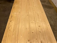 Vuren plank met mes- en groef 480x12x1,8 cm (100x) - afbeelding 3 van  6