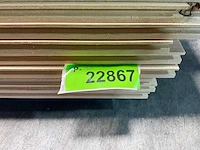 Vuren plank met mes- en groef 480x12x1,8 cm (100x) - afbeelding 6 van  6