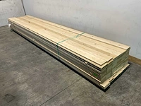 Vuren plank met mes- en groef 510x17x3 cm (42x) - afbeelding 1 van  7