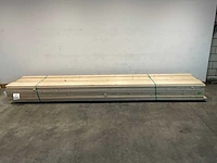 Vuren plank met mes- en groef 510x17x3 cm (42x) - afbeelding 2 van  7