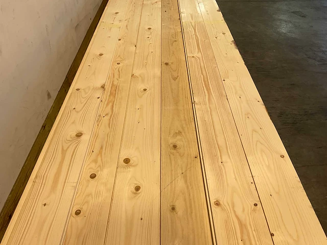 Vuren plank met mes- en groef 510x17x3 cm (42x) - afbeelding 3 van  7