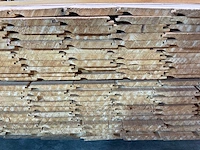 Vuren plank overhangend rabat 480x14,5x2 cm (75x) - afbeelding 6 van  7