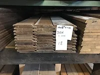 Vuren plank rabat thermisch behandeld (30x) - afbeelding 1 van  3