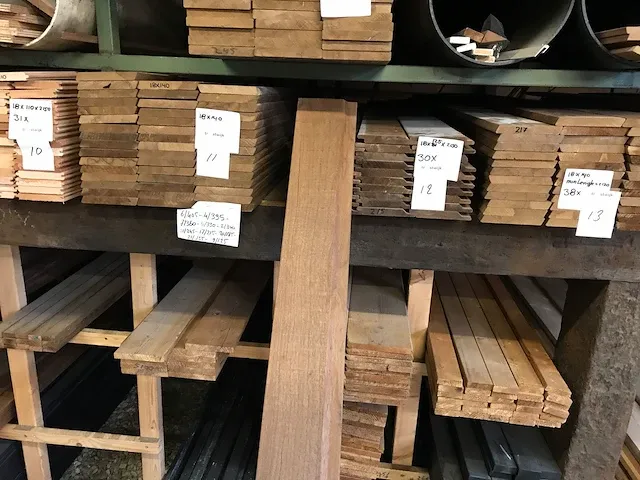 Vuren plank rabat thermisch behandeld (30x) - afbeelding 2 van  3