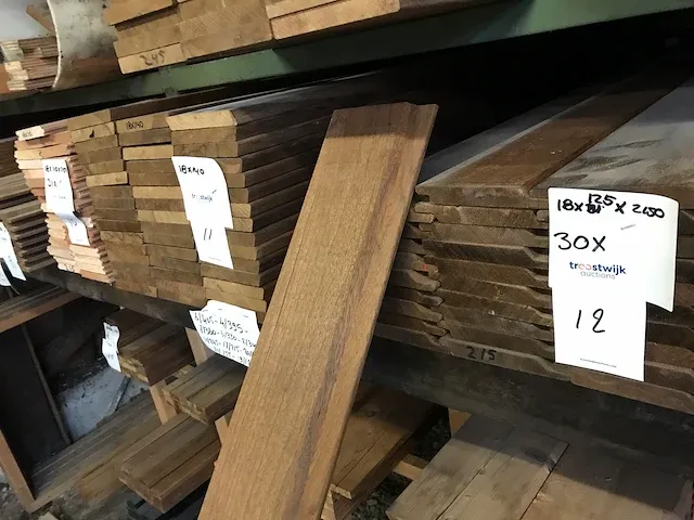 Vuren plank rabat thermisch behandeld (30x) - afbeelding 3 van  3