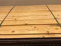 Vuren plank ruw - 420x12,5x2,2 cm (60x) - afbeelding 3 van  7