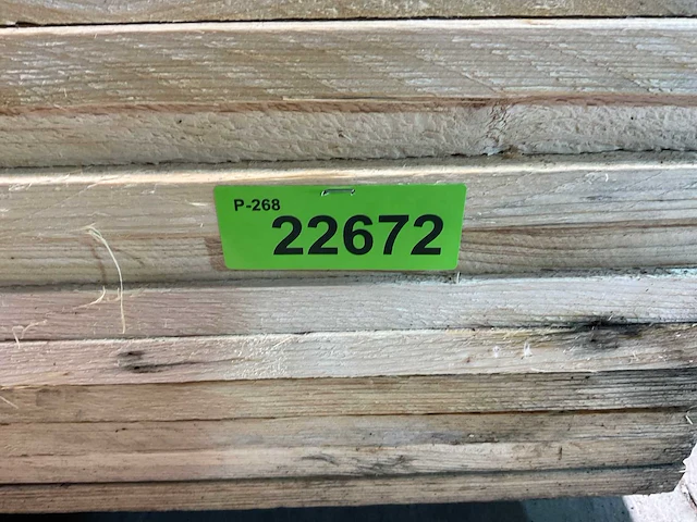 Vuren plank ruw - 480x12,5x2,2 cm (75x) - afbeelding 7 van  7