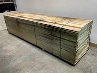 Vuren plank ruw - 480x20x3,2 cm (25x) - afbeelding 1 van  6