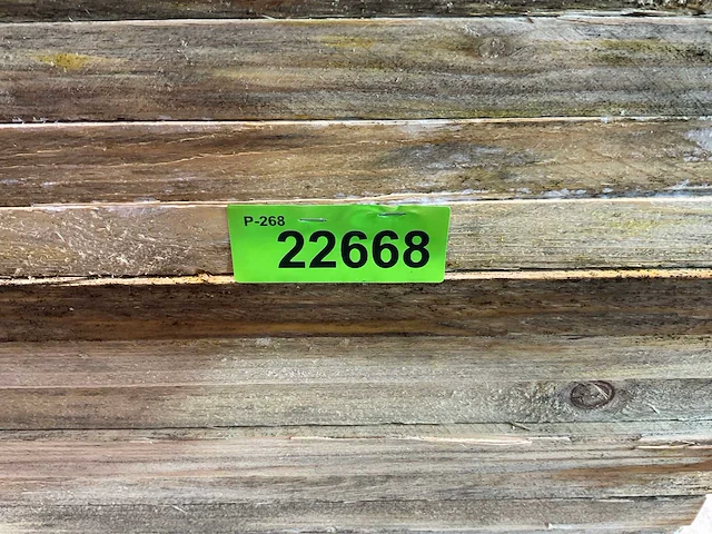 Vuren plank ruw - 480x20x3,2 cm (25x) - afbeelding 6 van  6