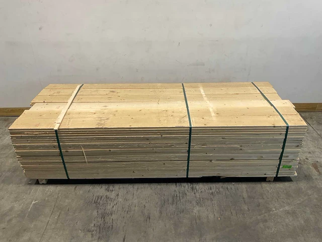 Vuren plank ruw 270x17,5x2,2 cm (145x) - afbeelding 2 van  7
